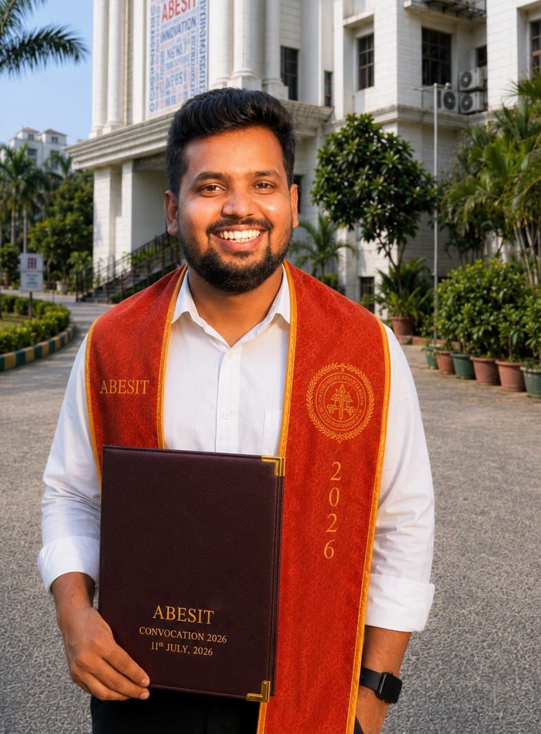 Ayush Kumar at ABESIT Convocation 2026